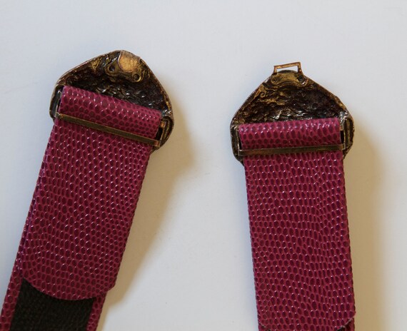 Bronze Seashell Clasp Buckle with 3 Belts - image 5