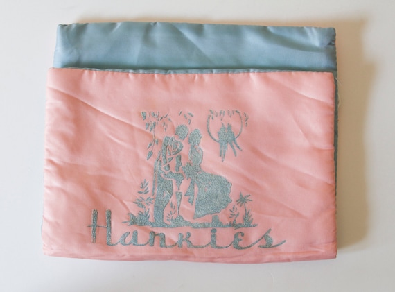 Vintage Lingerie Handkerchief Holder - Image Of S… - image 1