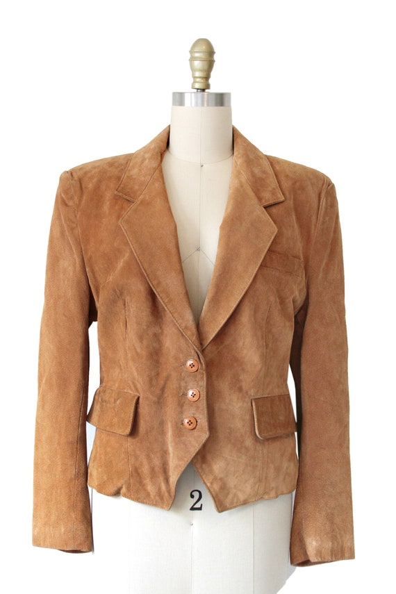Vintage Brown Suede Jacket Scully Since 1906 Gem