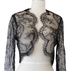 Vintage Lace Black Top