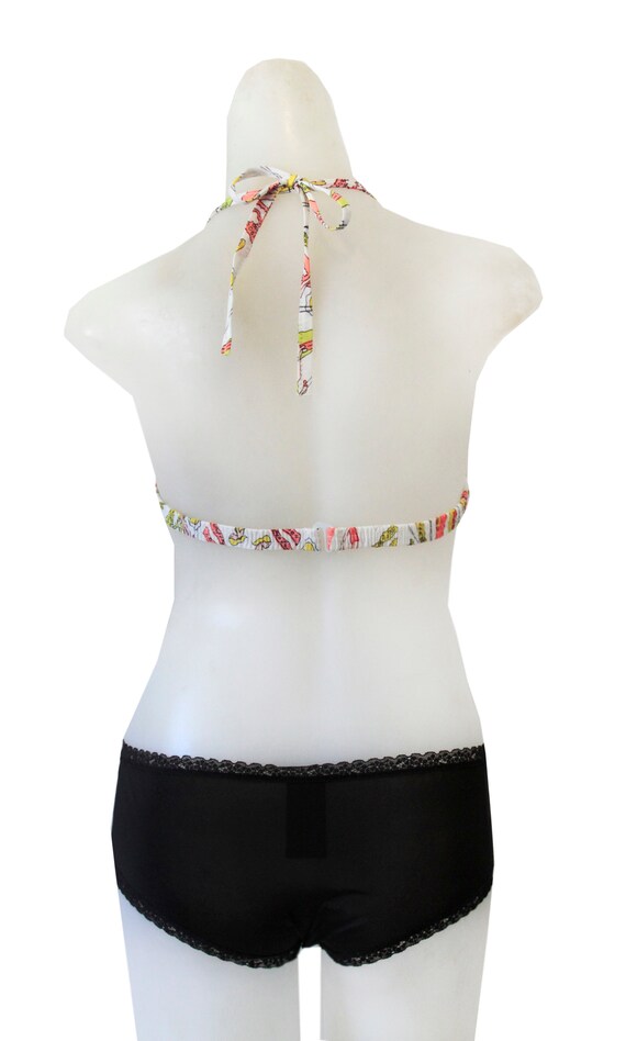 Vintage Bathing Suit Halter Top Gem