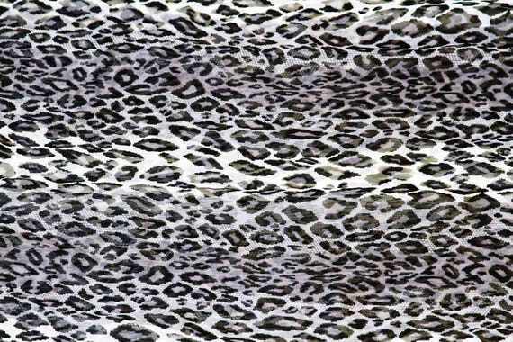 Animal Print Vintage Long Scarf - image 3