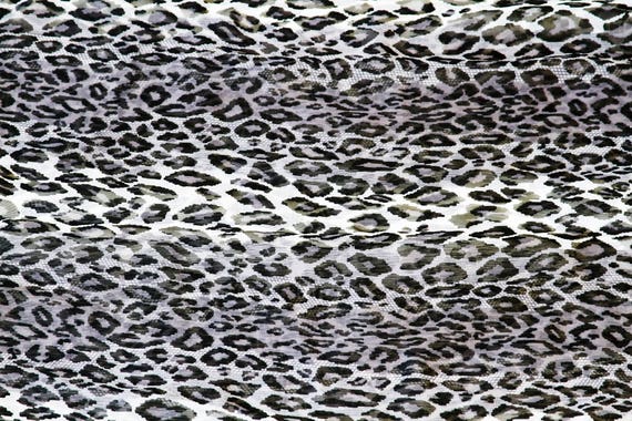 Animal Print Vintage Long Scarf - image 3