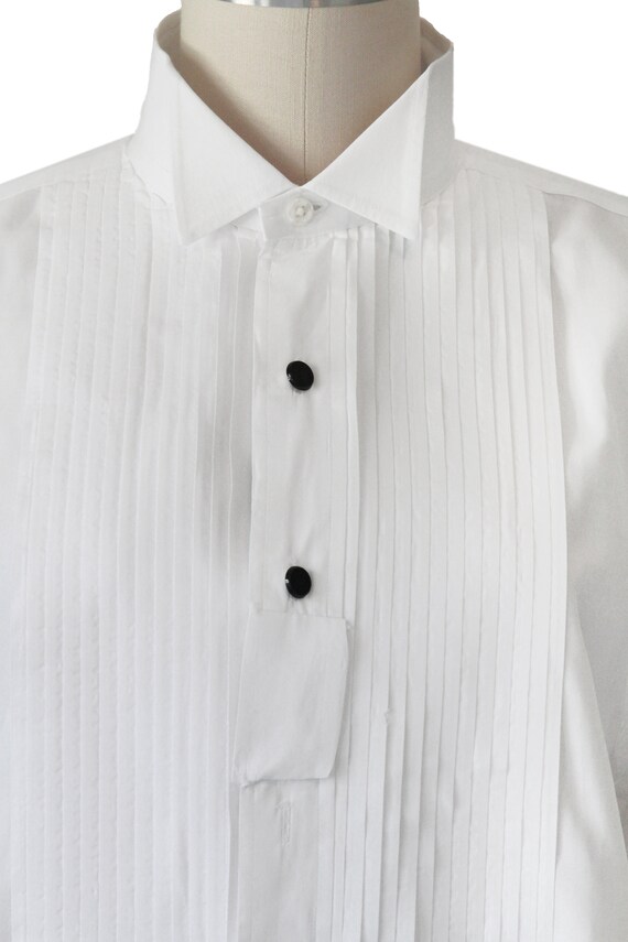 Christian Dior White Tuxedo Shirt - image 5