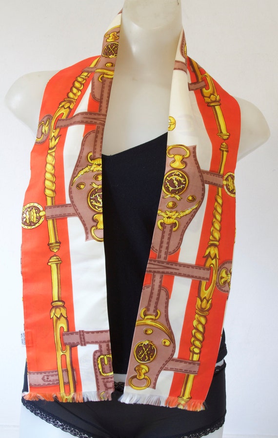 Miss Eileen Equestrian Inspired Scarf