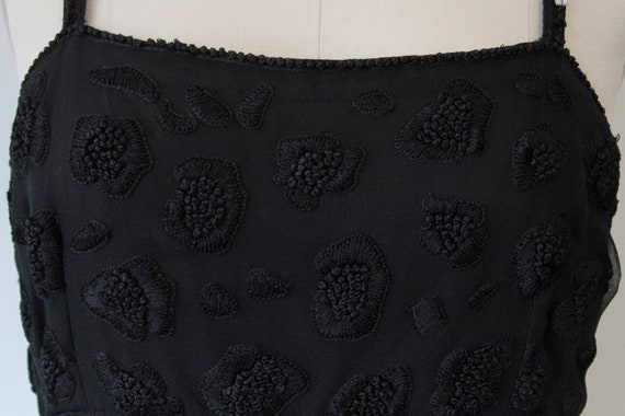Vintage Neiman Marcus Black Silk Dress - image 6
