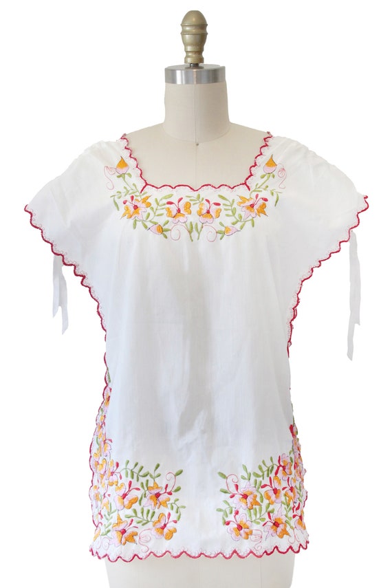 Vintage Embroidered Blouse