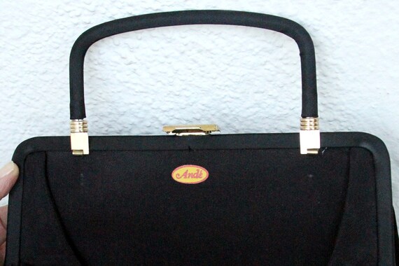 Ande Vintage Black Purse - image 3