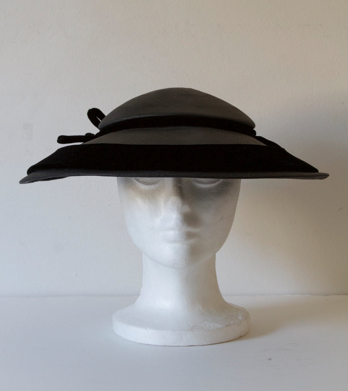 Marshall Field and Co. Vintage Wide Brim Hat - Etsy