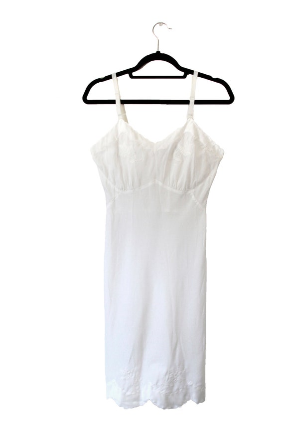 White Vintage Slip - image 1