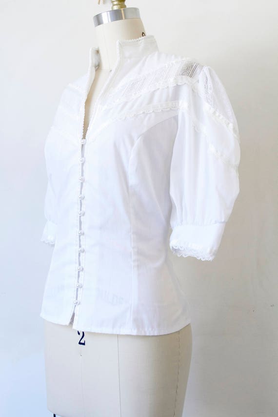 Jessica's Gunnies San Francisco Vintage White Blo… - image 2