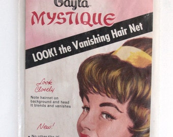 Vintage Gayla Mystique Vanishing Hair Net Light and Dark - Design Inspiration