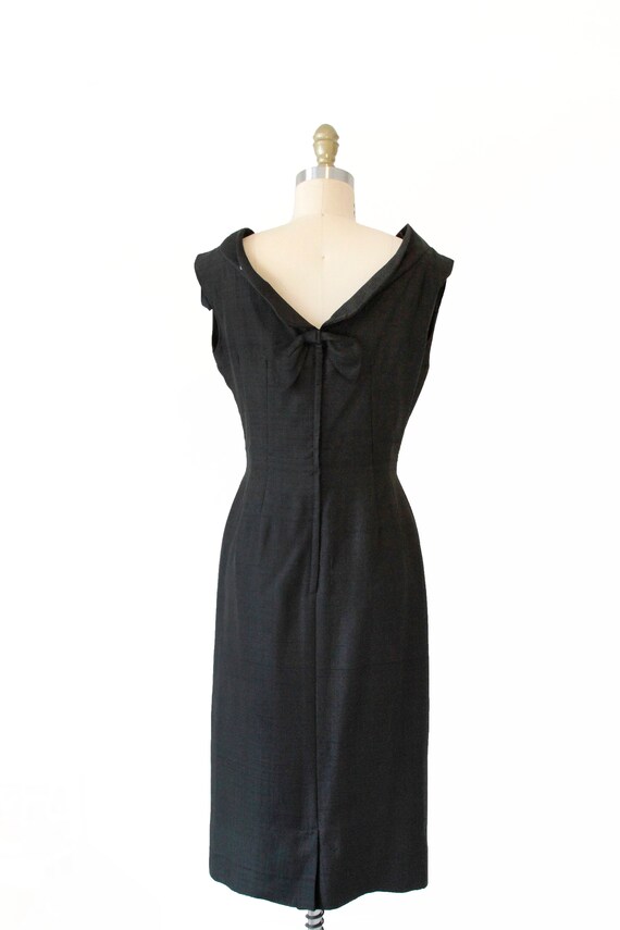 Black Vintage Cocktail Dress - image 3