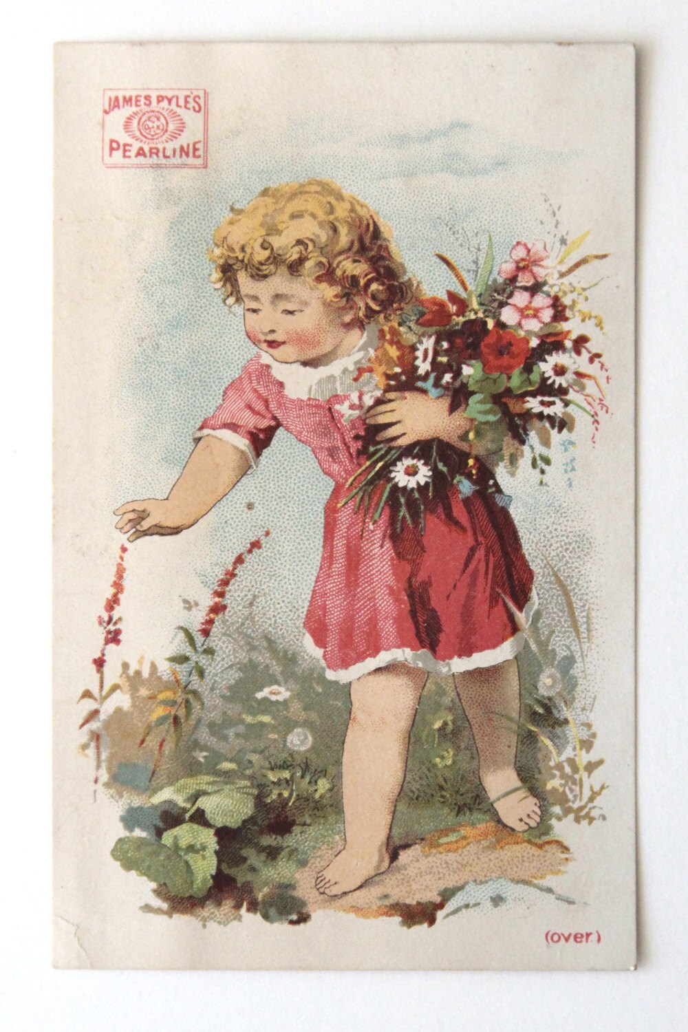 Pyles Pearline James Pyle's Pearline Washing Compound Card - Etsy