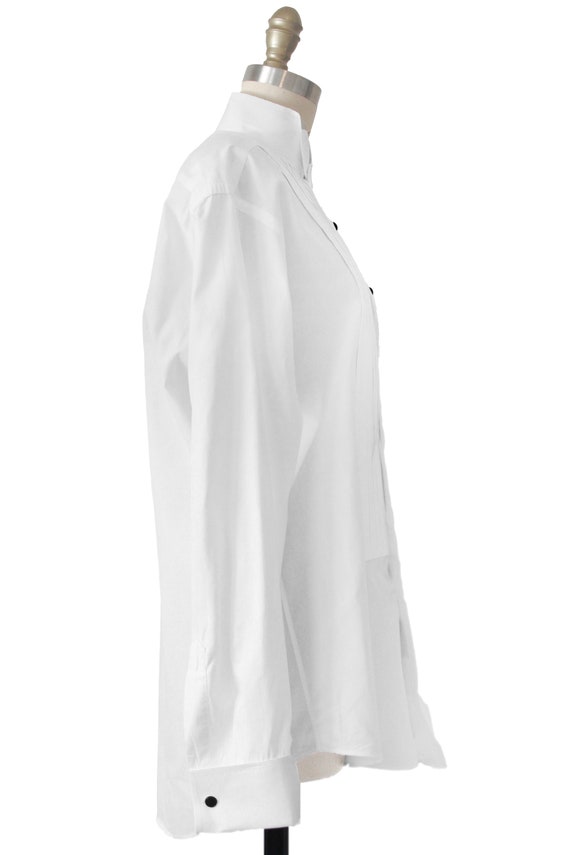Christian Dior White Tuxedo Shirt - image 2