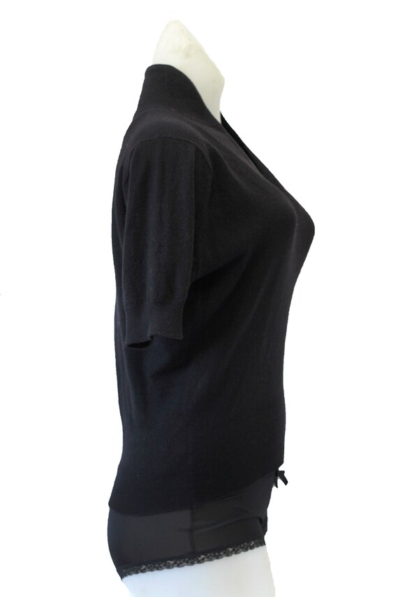 Pringle of Scotland Black Vintage Cashmere Sweater - image 2