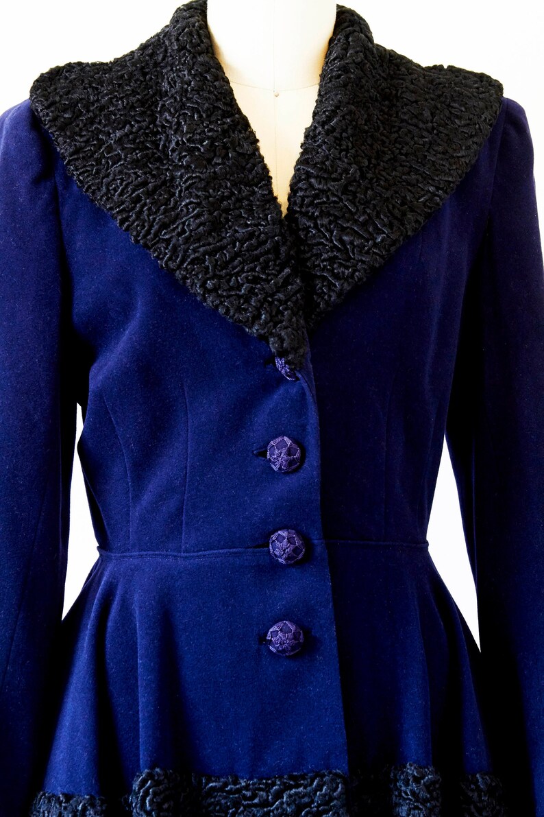 Midnight Blue Vintage Suit