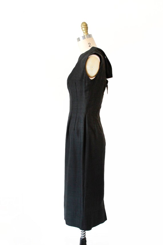 Black Vintage Cocktail Dress - image 2