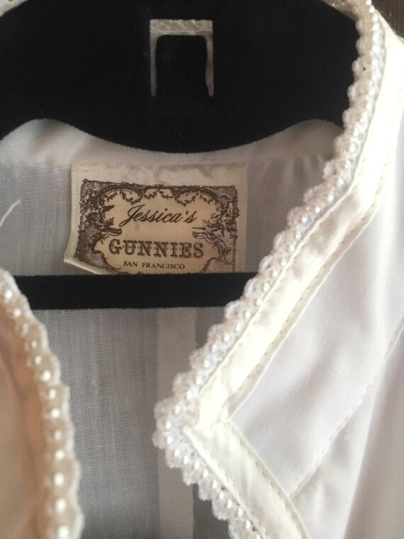 Jessica's Gunnies San Francisco Vintage White Blo… - image 5