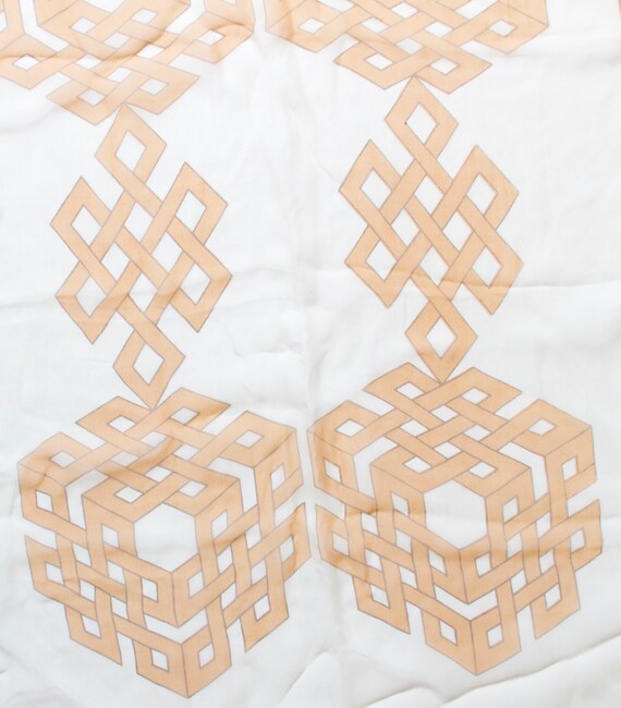 Geometrical Patterned Scarf Glently - image 3