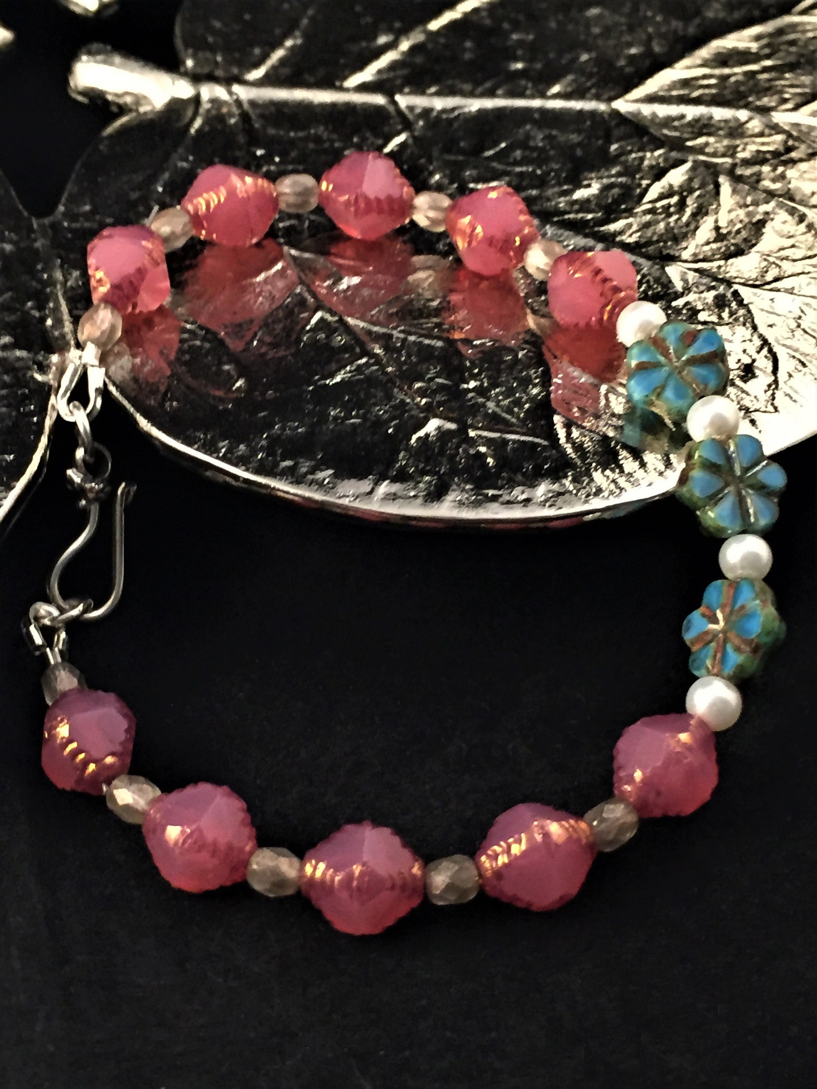 Pink and blue bracelet meaning Clearance