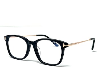 Tom Ford Women's Eyeglasses / Blue Light Blocking Glasses / TF 6105 Gold Frames