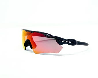 Oakley Sport Sunglasses / Radar Ev Path OO9208 / Black Frame Prizm Road Reflective Lens / Cycling sunglasses