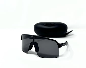 Oakley Sutro Lite Sport Sunglasses / Black Lens OO9463 / Black Frame Prizm Lens / Cycling sunglasses