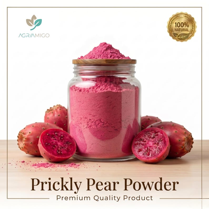 Prickly Pear Powder | Natural Cactus Fruit Superfood (opuntia) - Etsy UK