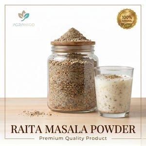 Raita Masala-pulver | Traditionell indisk yoghurtkryddblandning | Smakrik hemlagad kryddblandning