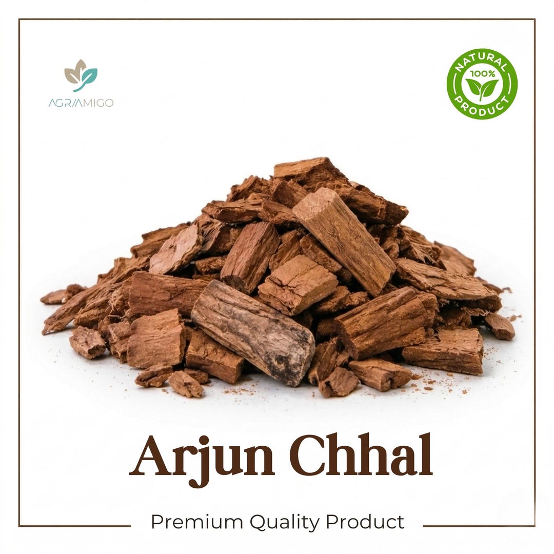 Organic Arjun Chhal | Arjuna Bark for Heart Wellness, Ayurvedic Herb ...