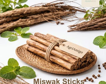 Palitos de Miswak / Palitos de cepillo de dientes naturales / Salvadora Persica / Siwak orgánico / Cuidado bucal a base de hierbas