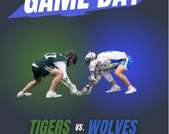 Custom Canva Gameday Templete