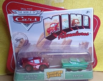 ディズニー カーズ ミニアドベンチャー ラジエータースプリングス ライトニング・マックィーンとラモーン
