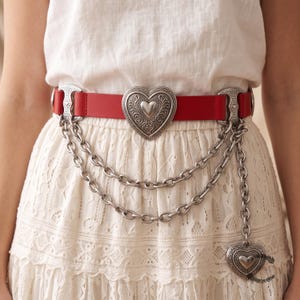 Heart Concho Belt - Etsy display picture 3