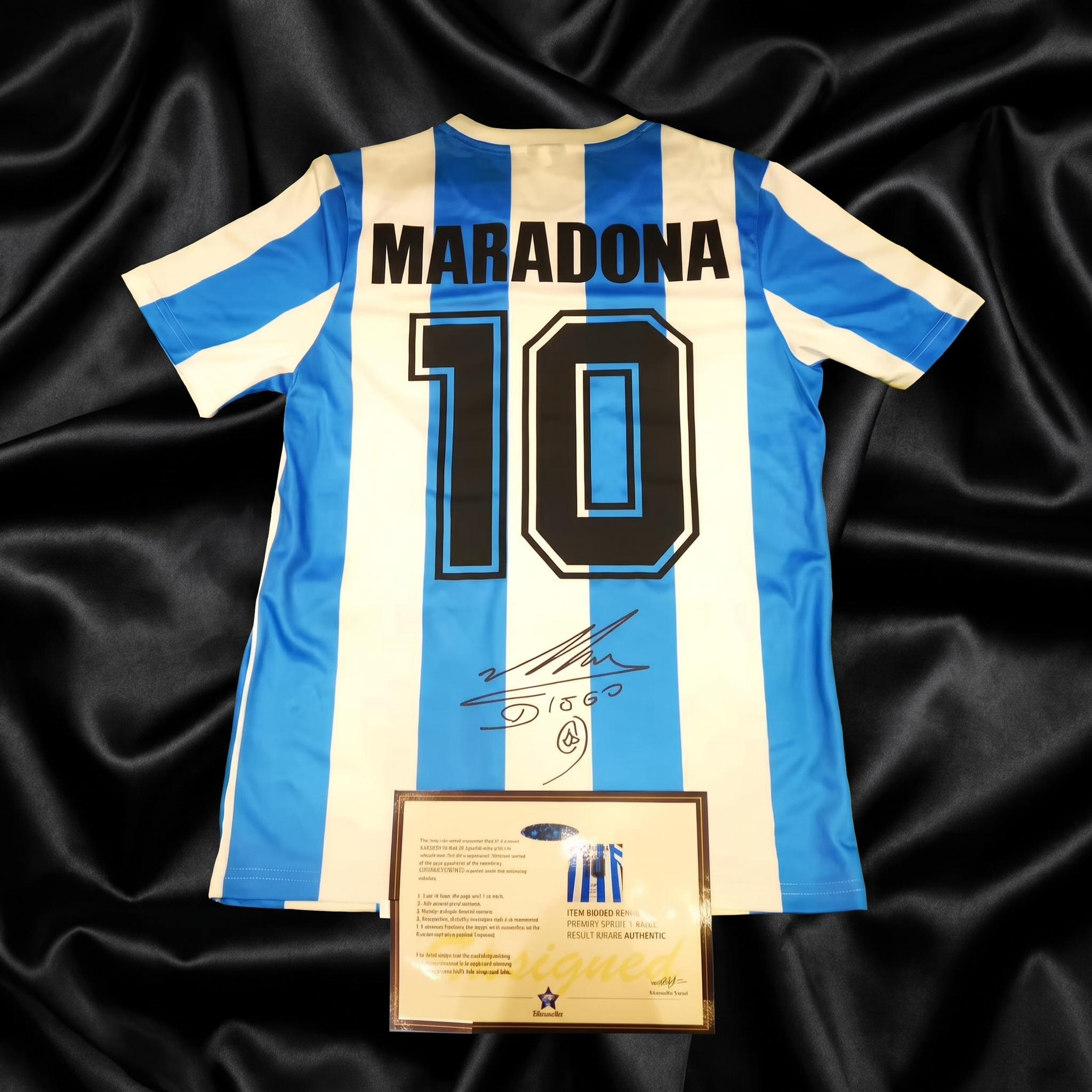 Maradona Jersey 1986 - Etsy