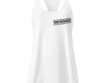 Camiseta sin mangas ajustada con espalda deportiva para mujer