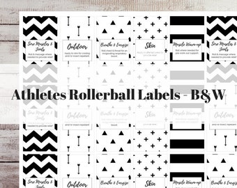 Printable 5ml Rollerball Labels Roller Bottle Essential Oil | Etsy