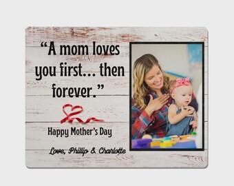 Mother's Day gift Heart 5 Photo Board