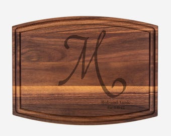 Personalized Cutting Board, Engraved Charcuterie Board, Wedding Gift, Maple Wood, Housewarming Gift, Mother's Day Gift, Custom Kitchen Gift