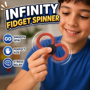 Infinity fidget spinner