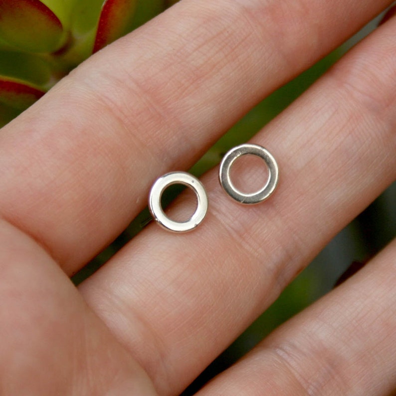 Sterling Silver Post Earrings Hoops Studs Etsy