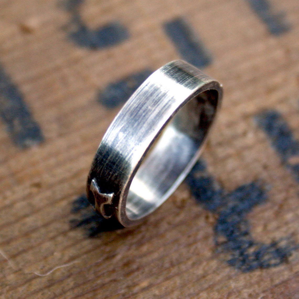 Personalized Jewelry Custom Sterling Silver Arrow Ring Etsy