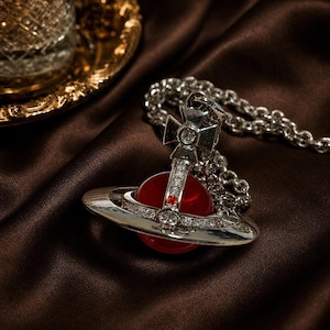 Vivienne Westwood Necklace Large Orb - Etsy Canada
