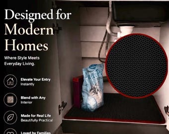 Kitchen Mat Waterproof, Any Shape, Custom Size, Any Floor Mat, Made to Measure, Bathroom Rug, Any Place Mat