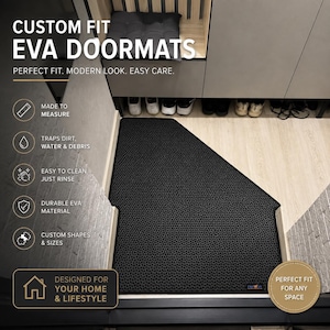 Custom Doormats – Waterproof Entryway Rug, Any Size & Shape, Made to Measure Floor Mat