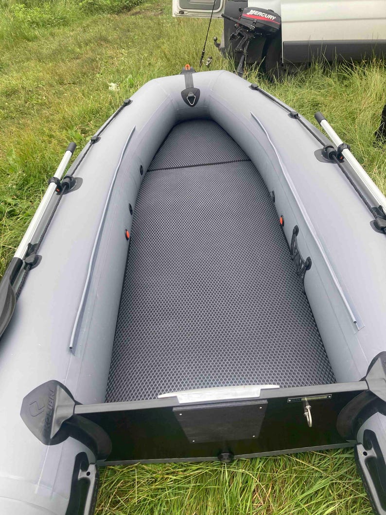 Bootsbodenmatte | Rutschfeste, aufblasbare Bootsdeckmatte | Wasserdichter Angelbootboden | Maßgefertigter EVA-Marineteppich Bild 3
