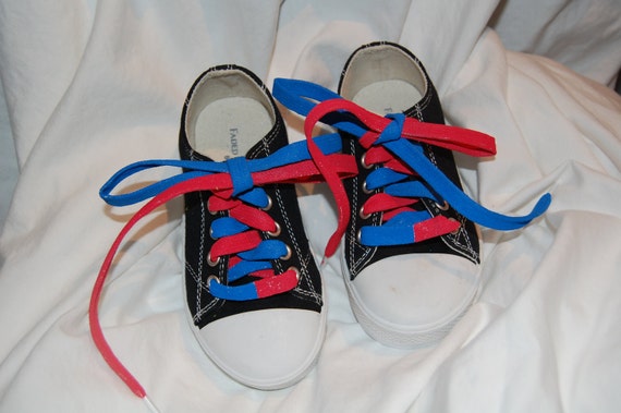 different color shoe laces