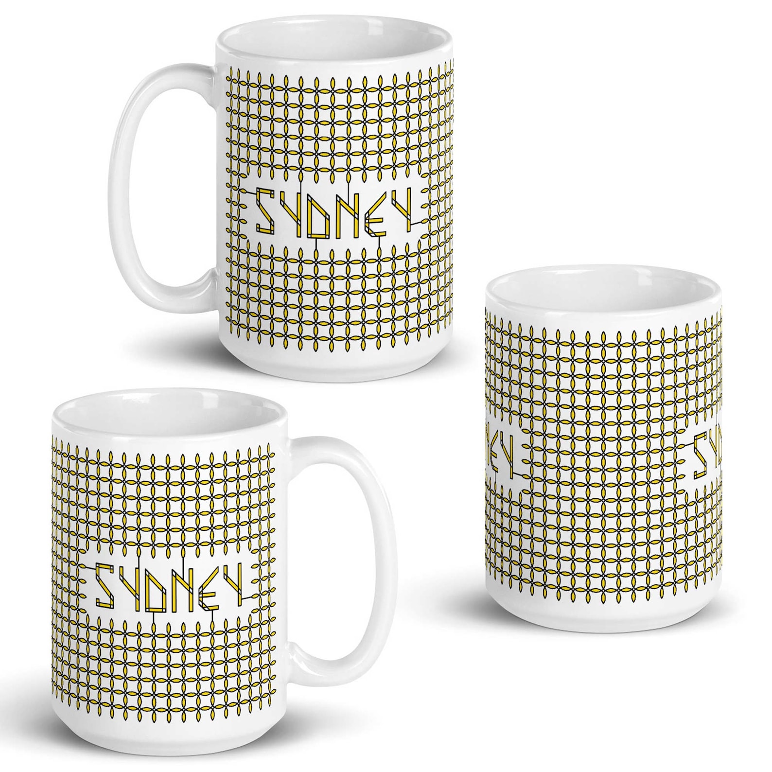 Sydney Mug Colorful Coffee Mug City Type Series Sydney Etsy UK