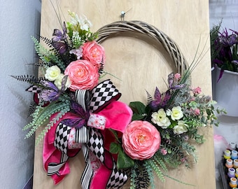 Butterfly Willow Wreath